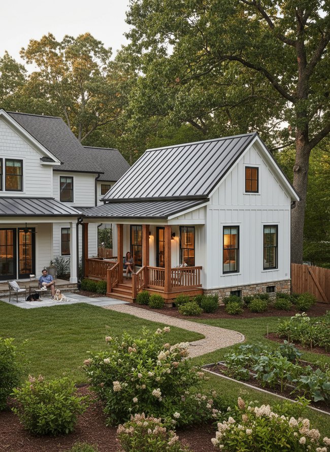 Farmhouse Style Guest Cottage