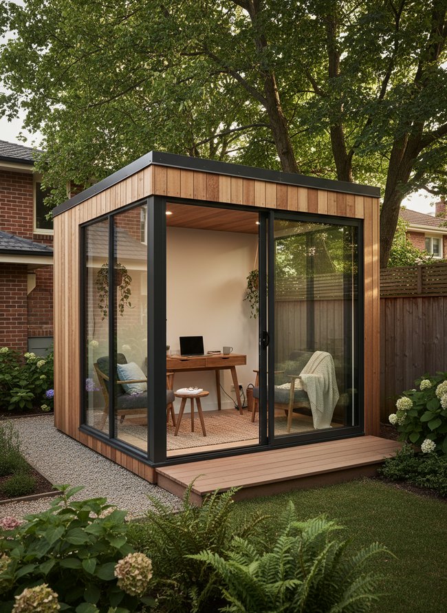 Architectural Shed Office Pod