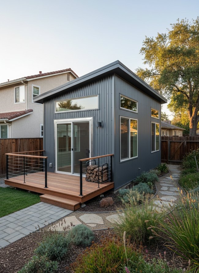 Industrial Metal Clad ADU