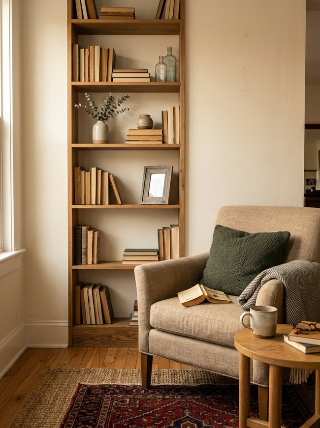 Vertical Wall Shelf Nook