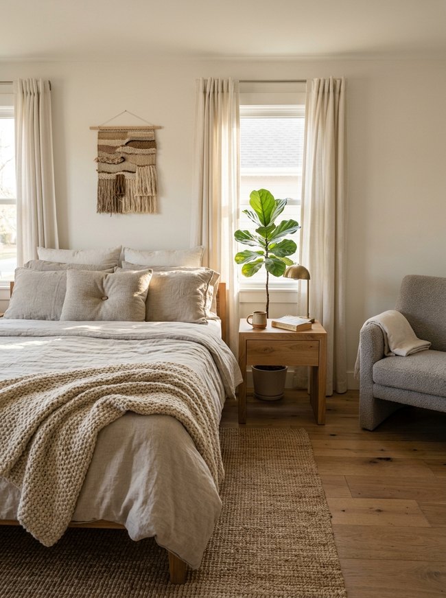 Woven Textile Bedroom Haven