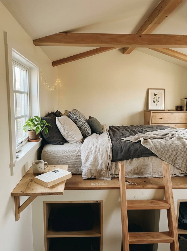 Loft Bedroom Sanctuary Setup