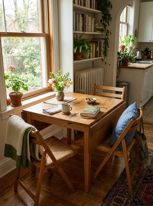 Compact Foldable Dining Set
