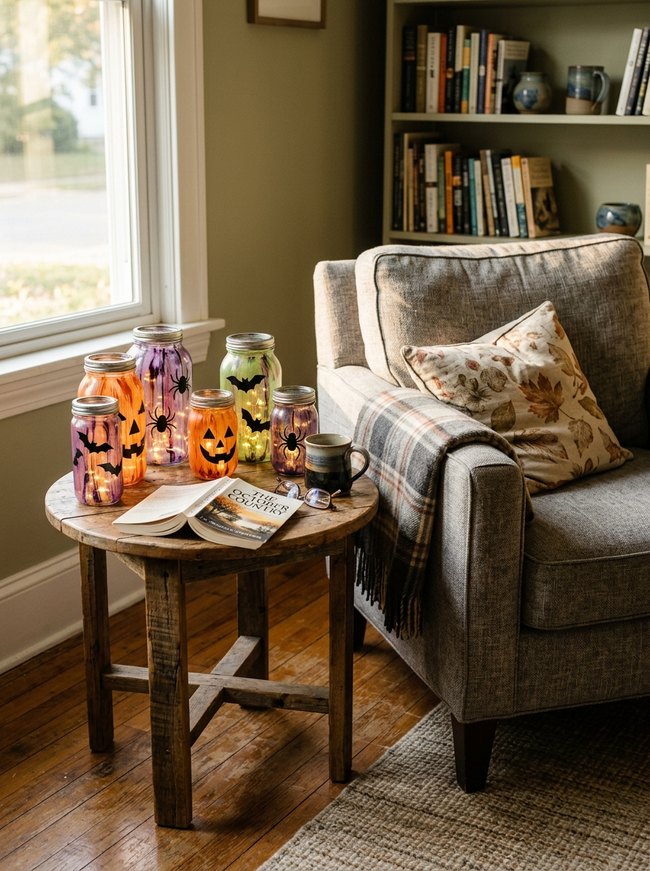 Spooky Jar Lanterns