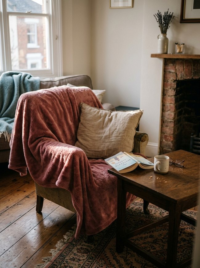 Velvet Blush Cozy Blanket