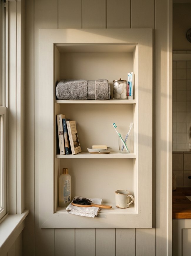 Recessed Bathroom Niche