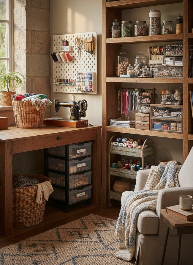 Desktop Sewing Machine Niche