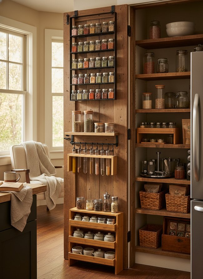 Slim Door Mount Rack