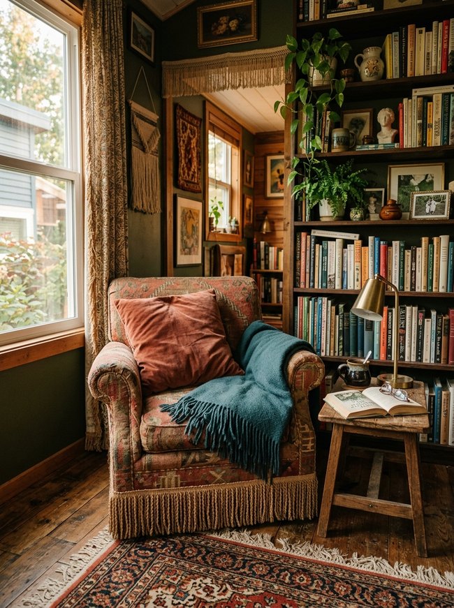 Fringe Trimmed Reading Den