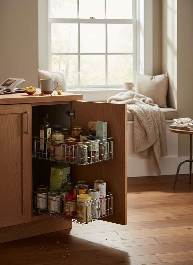Door Mount Slide-Out Rack