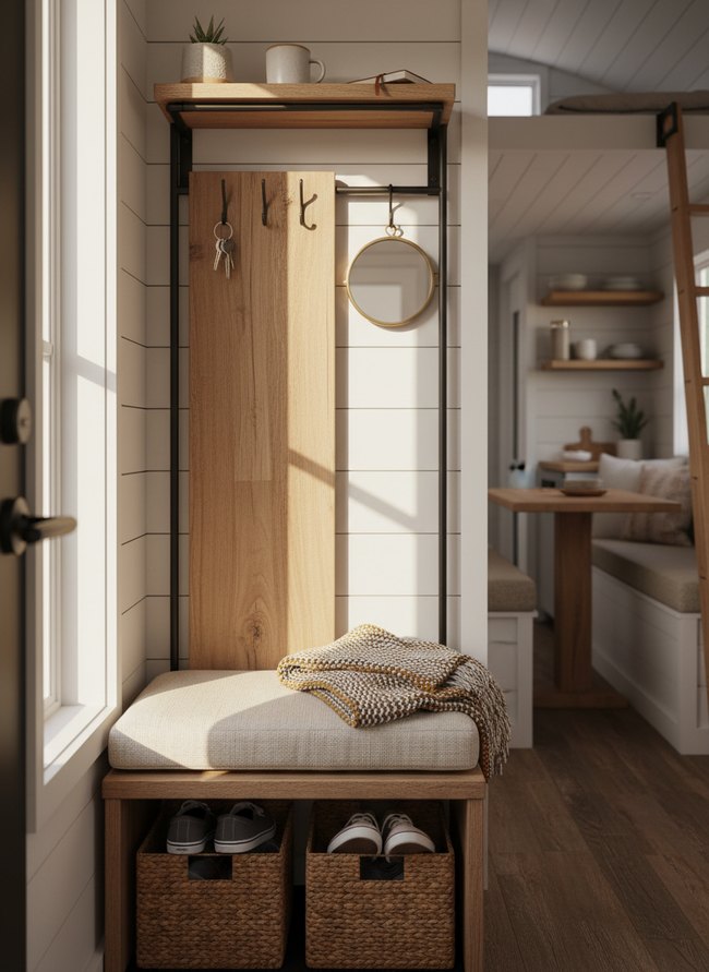 Compact Entryway Organizer