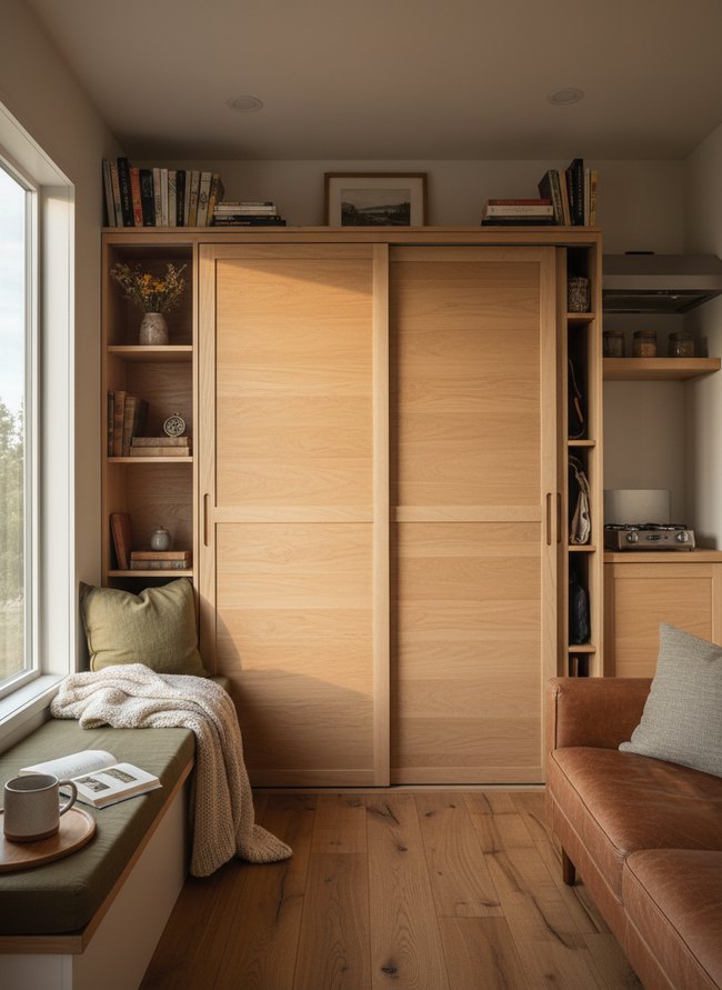 Sliding Panel Closet