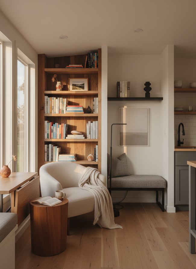 Purposeful Display Book Nook