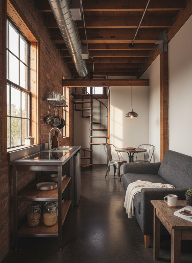 Exposed Ductwork Bistro