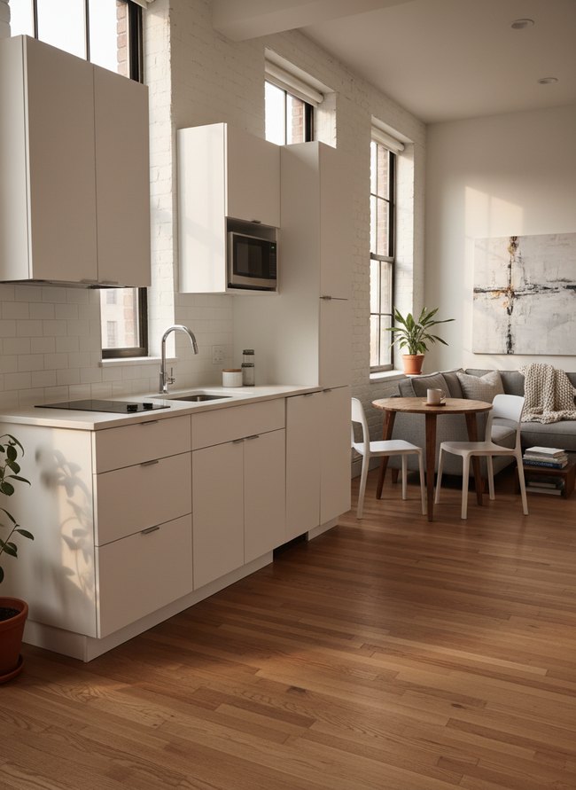 Gleaming Urban Loft