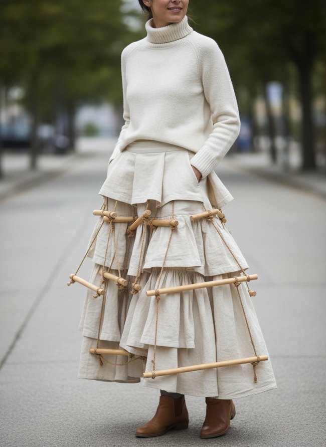 Tiered Skirt Hanger System