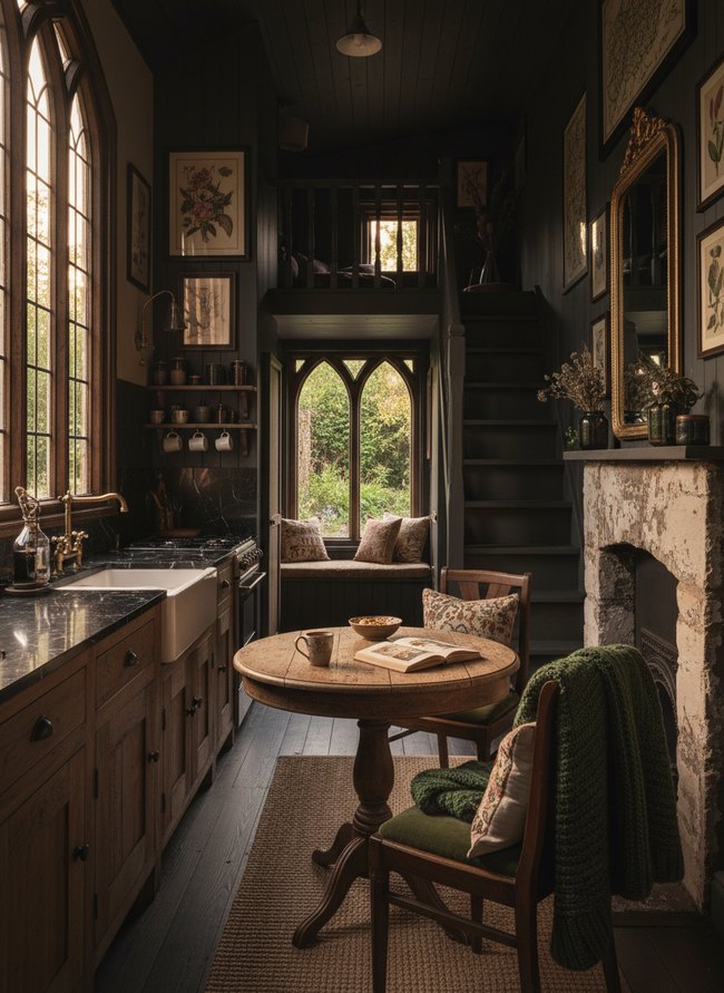 Gothic Charm Prep Area