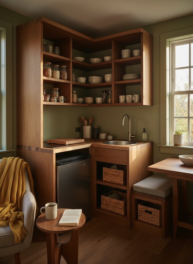 Corner Pantry Optimization Scheme