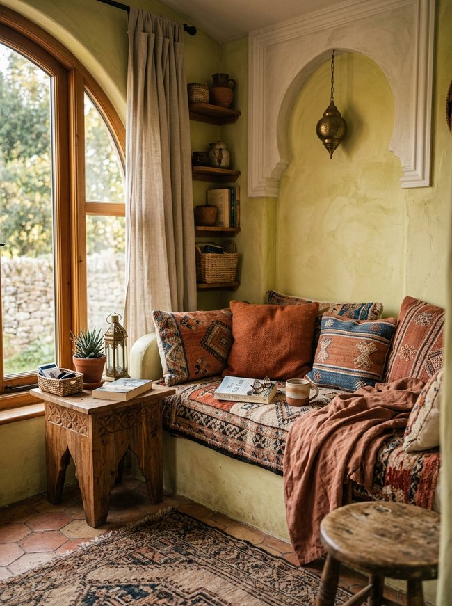 Moroccan Inspired Alcove