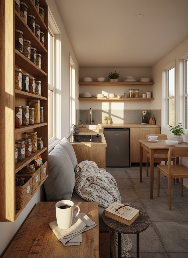 Slim Pantry Wall Organizer