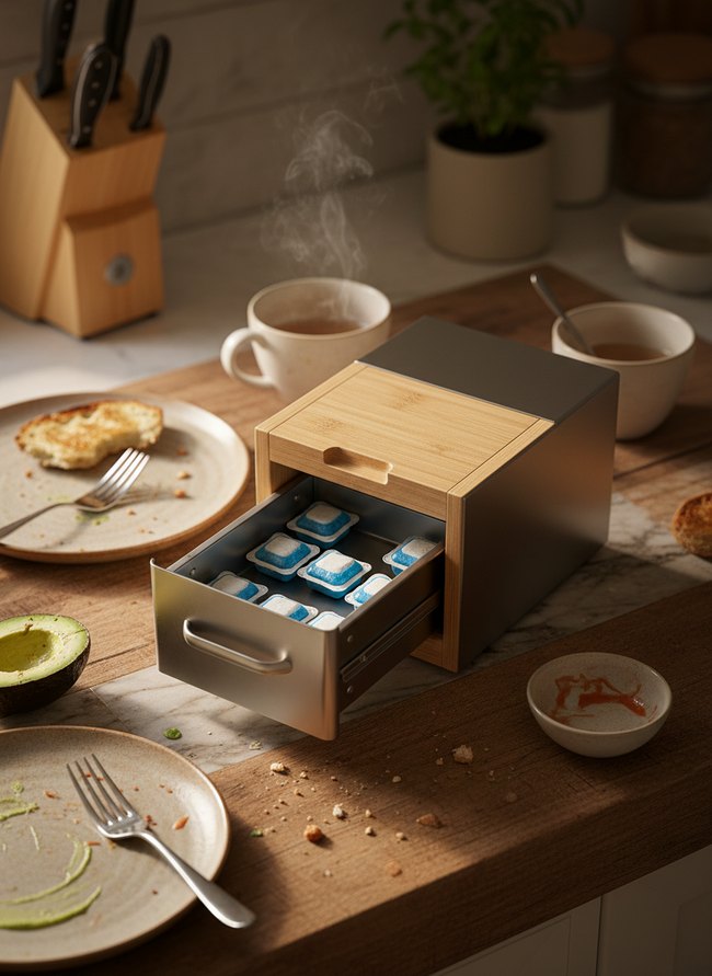 Space-Saving Dishwasher Pod