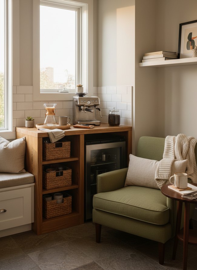 Artisan Coffee Corner Display