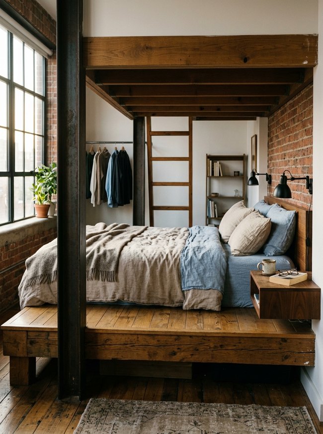 Compact Loft Sleeping Area