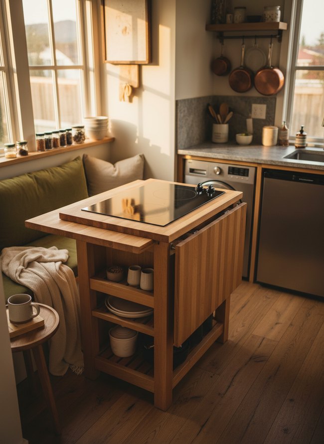 Fold-Away Stove Solution