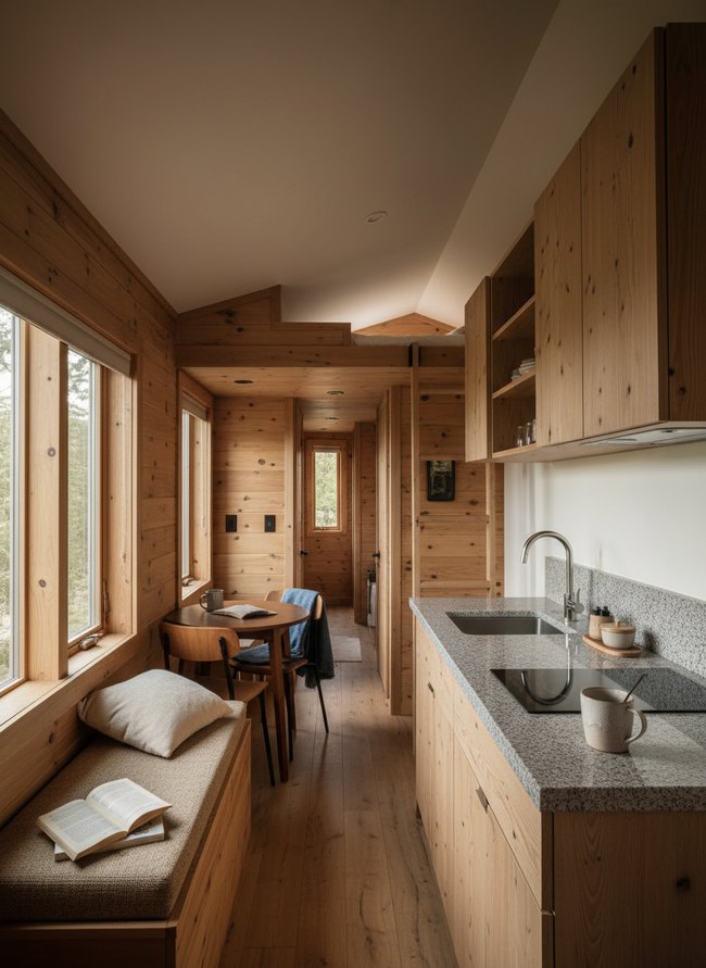 Space-Saving Galley Nook