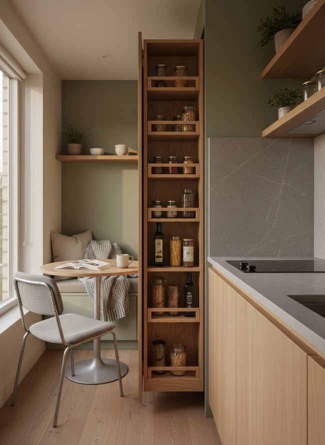Pull-Out Pantry Design