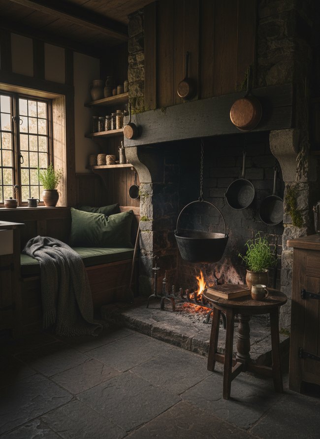 Fabled Hearth Cooking Alcove