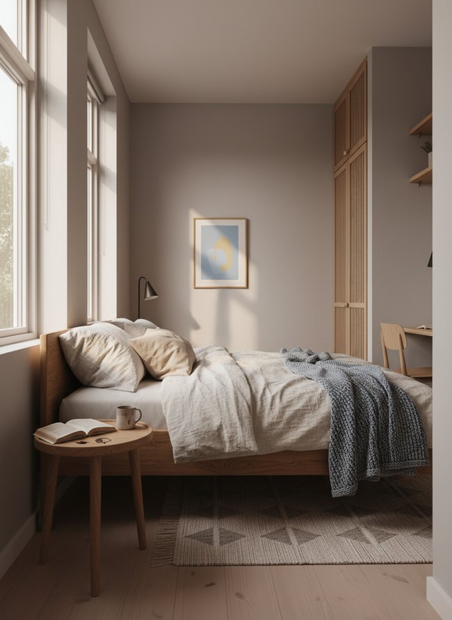 Scandinavian Light Bedroom