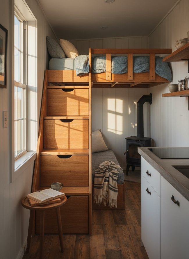 Storage Staircase Bunk