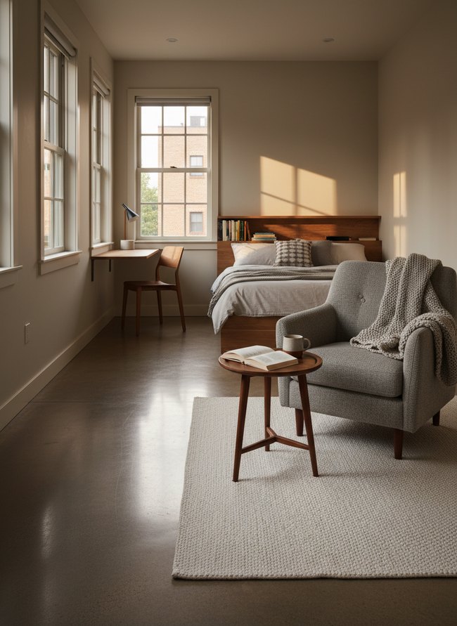 Polished Concrete Overlay Floor