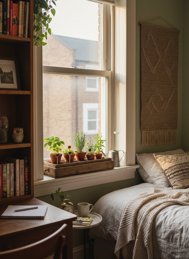 Windowsill Herb Garden Kit