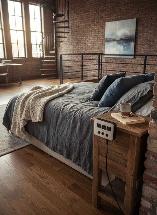 Clip-On Bedside Power