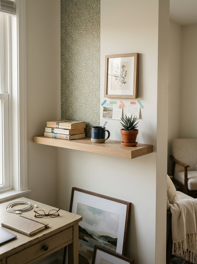 Floating Shelf Corner Mount