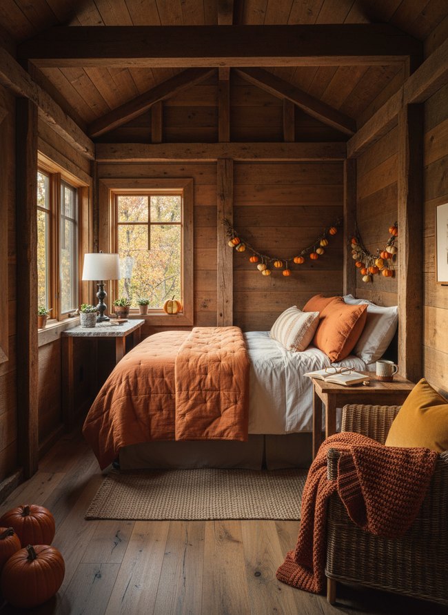Gourmet Pumpkin Patch Bedroom