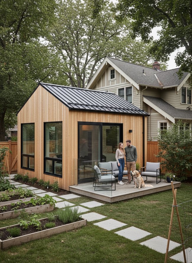 Modern Scandinavian Lane House