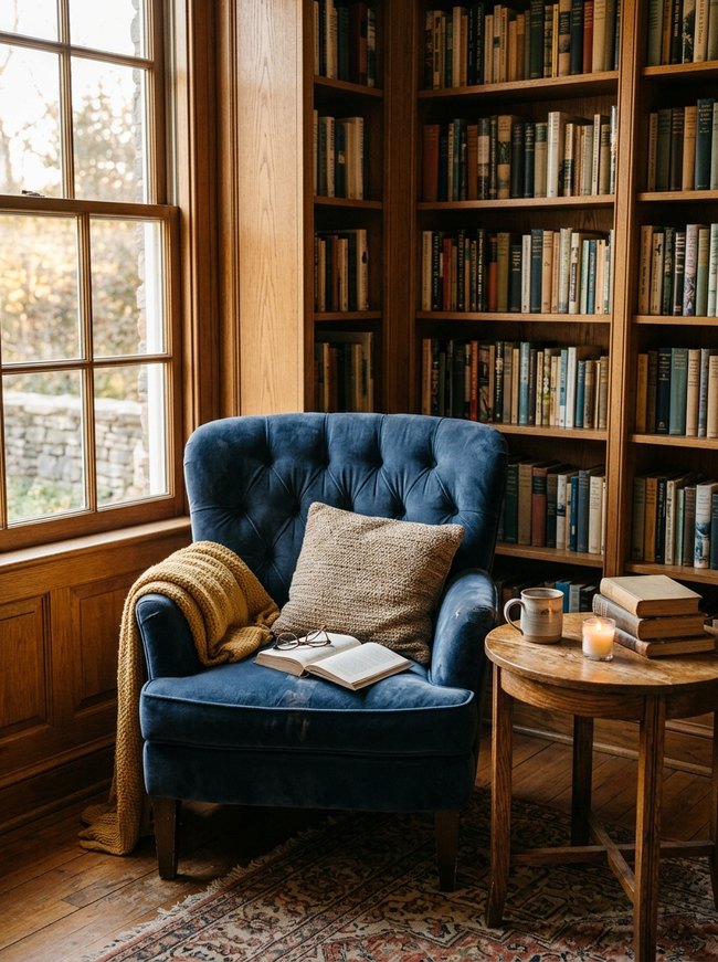 Velvet Tufted Nook