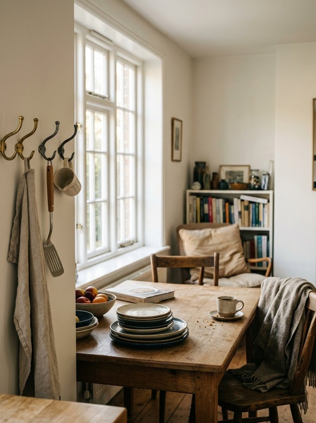 Mixed Metal Utensil Hooks