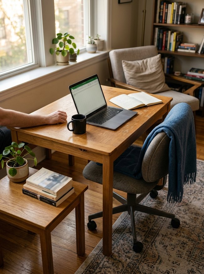 Convertible Dining Desk Hybrid