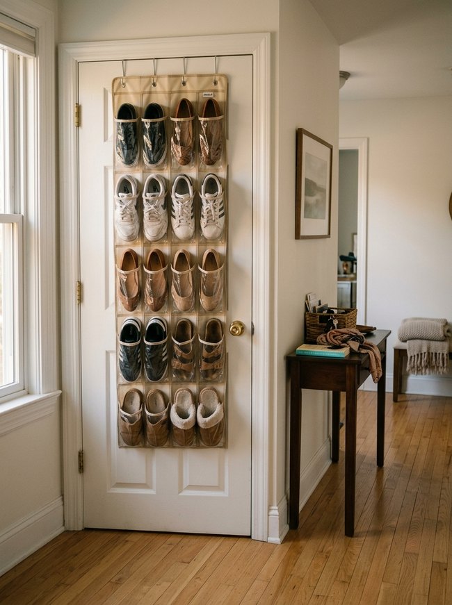 Over-Door Shoe Pocket