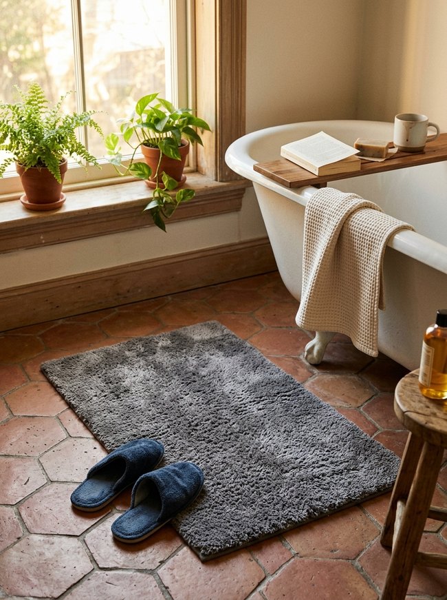 Bathroom Absorbent Microfiber Pile