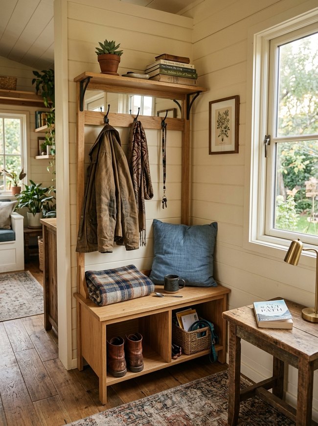 Multifunctional Entryway Organizer
