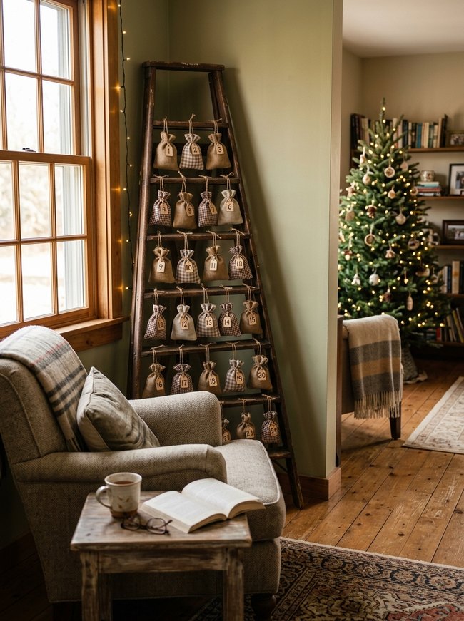 Corner Ladder Advent Calendar