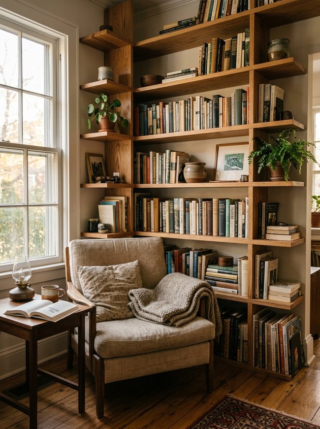 Corner Tiered Shelf Array