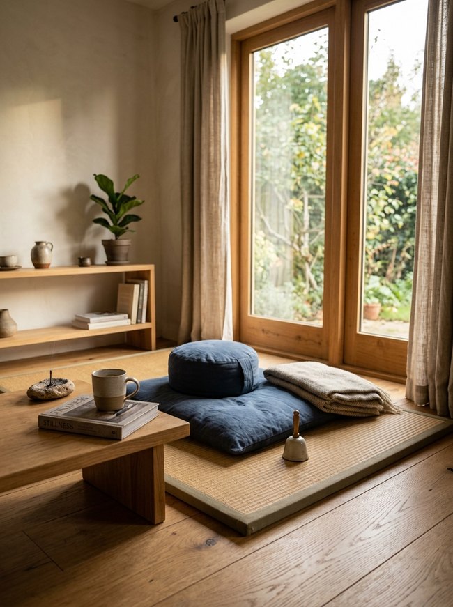 Tatami Floor Meditation Zone