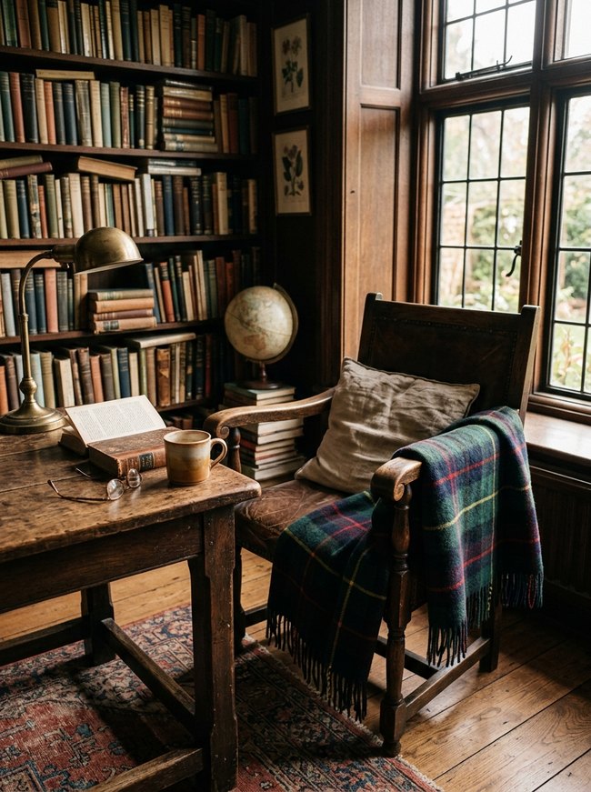 Tartan Patterned Throw Blanket