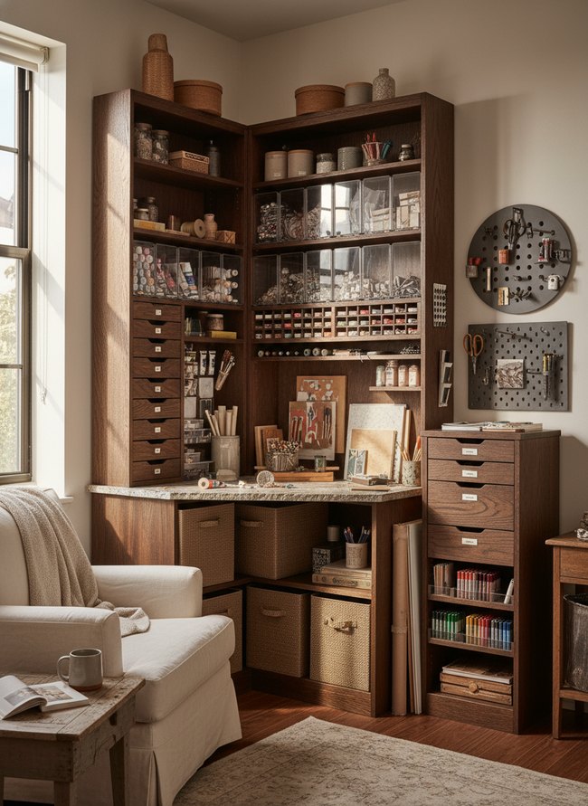 Corner Art Supply Tower